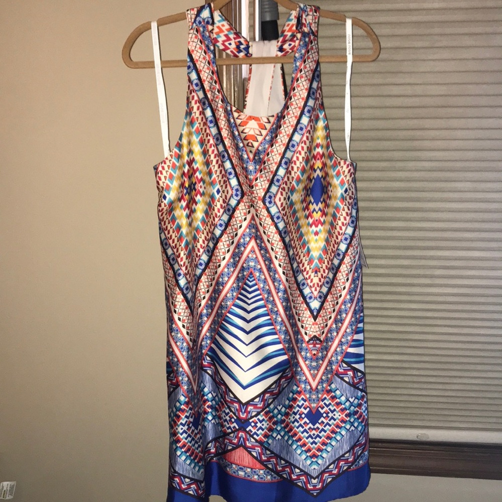 Vacation fun patterned dress
